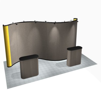 20' Pop Up Trade Show Display Exhibits