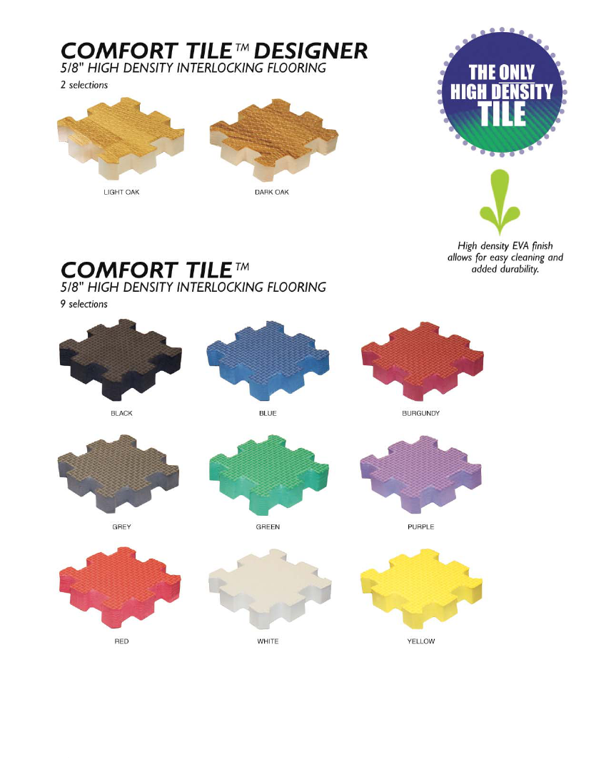 Interlocking Trade Show Carpet Tiles: True 5/8" Thick, Corner, Border and Inner is Only One Piece, Beveled Edge Available, Custom Inlays Available Page 3