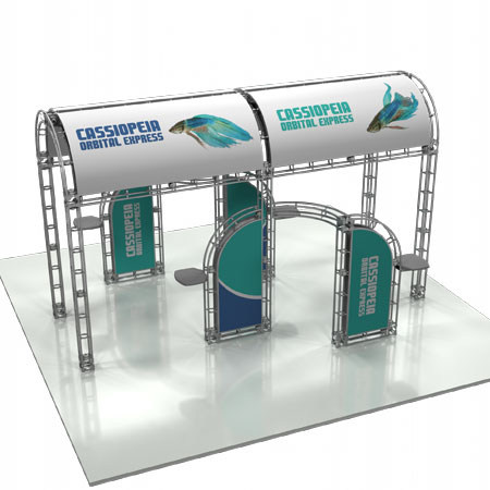 Cassiopiea Truss System Display, Trade Show Display Systems