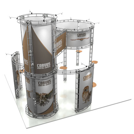 Corvus Truss System Display, Trade Show Display Systems