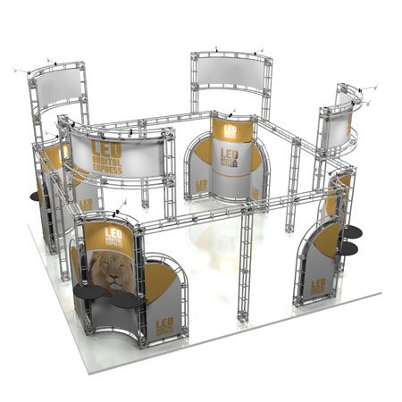 Leo Truss System Display, Trade Show Display Systems