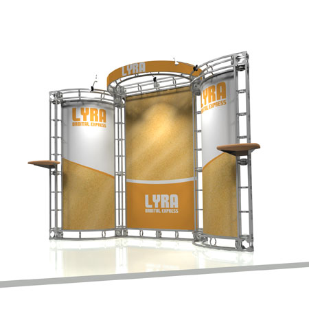 Lyra Truss System Display, Trade Show Display Systems