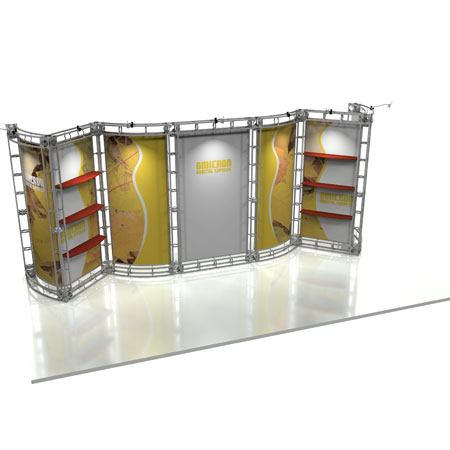 Omicron Truss System Display, Trade Show Display Systems