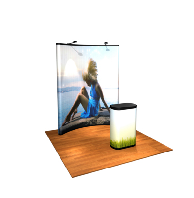 PL-5 Graphic Pop Up Trade Show Booth