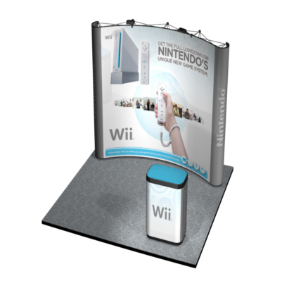 Trade Show Exhibit Booth : Wii Graphics