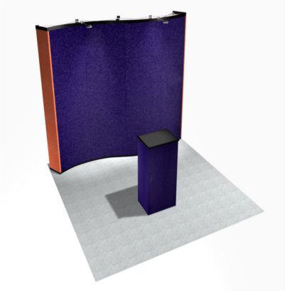 10' Pop Up Trade Show Display Booth