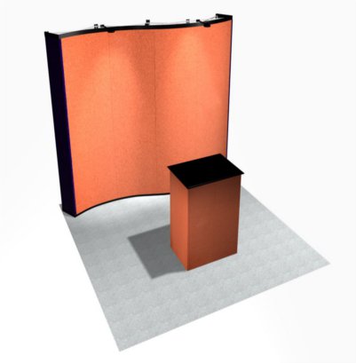 10' Pop Up Trade Show Display Booth