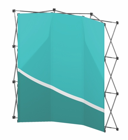 Hop Up Fabric Pop Up Trade Show Displays