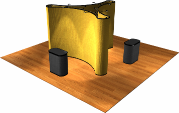PL16-F Pop Up Trade Show Display