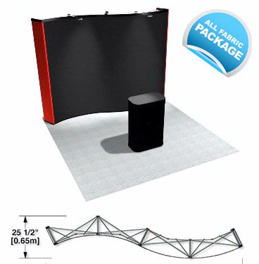 PRC-13-F Premium Pop Up Trade Show Display