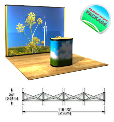 PRS1-G4 Pop Up Trade Show Display