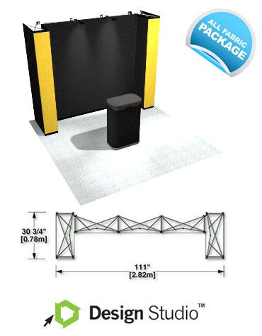 PRS8-F Pop Up Trade Show Display